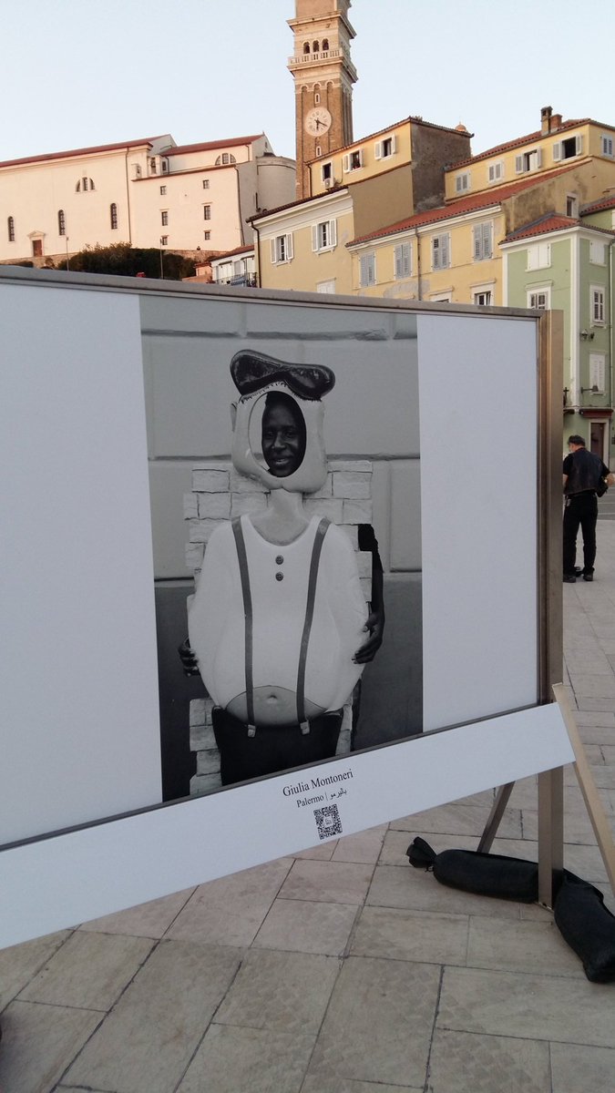 MZEZ_RS's tweet photo. Opening of the exhibition a Day in the Mediterranean in #Piran as an itroduction to the Euro-Mediterranean conference. #Educate4Dialogue https://t.co/LCGAI7x30V