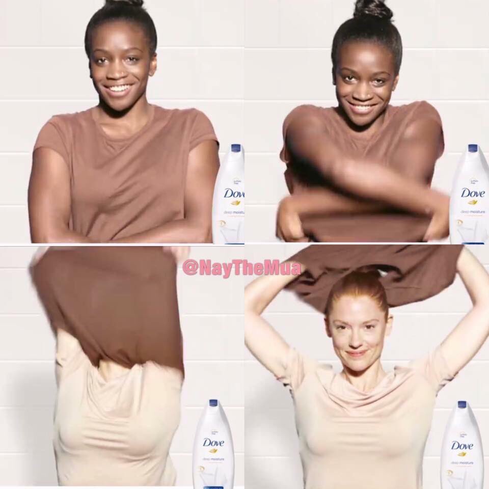 Dear God! How did this even make it to the final stages? What sort of a whiteboard team does Dove have to clear this?