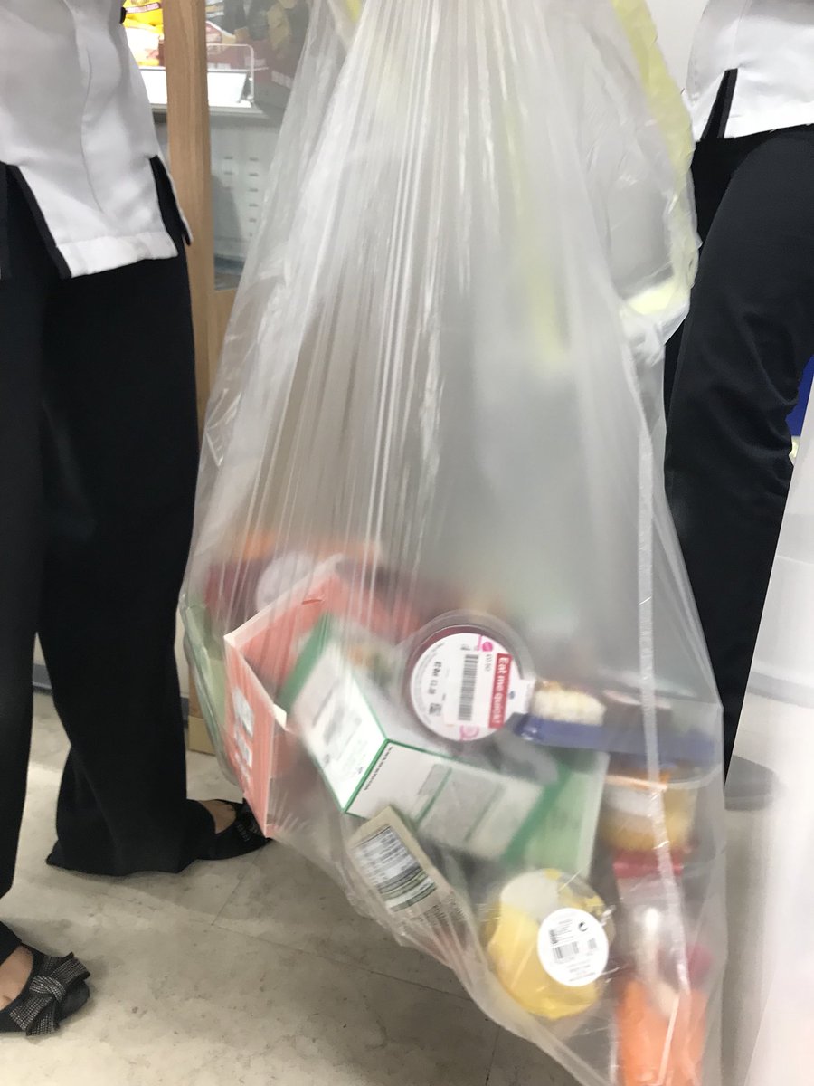 stevede28's tweet photo. @StockportMBC speechless watching staff @BootsUK throw £68 sandwiches, fruit, snacks into the bin! Why not give to the homeless?? https://t.co/8TLvxHHEUl