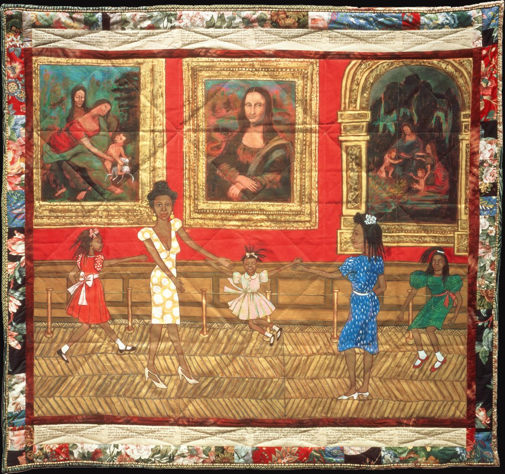 Happy 87th Birthday to Faith Ringgold, artist, illustrator, and maker of painted story quilts 