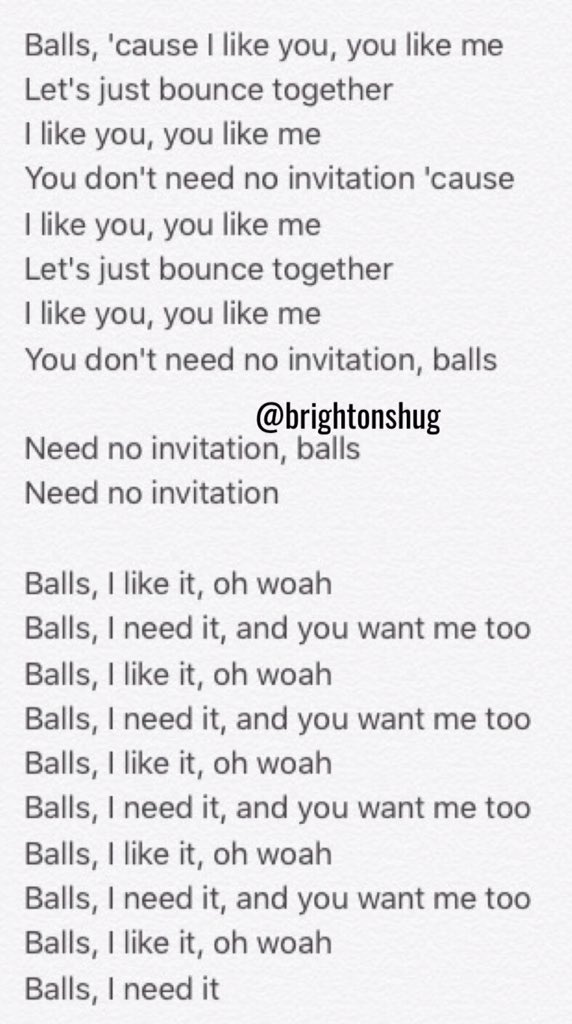 okokshania's tweet photo. what you've all been waiting for...

#BallsInvitationOutNow https://t.co/0RaXYUNxBJ