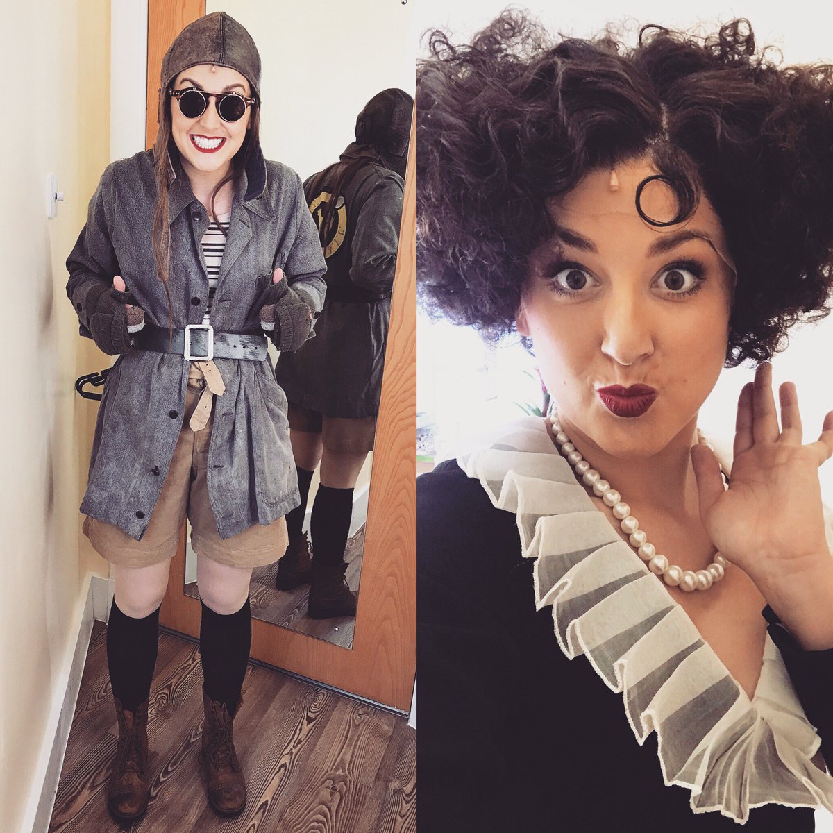 AmyWest6's tweet photo. Finally got to be a Boylan Sister @AnnieMusicalUK #trackthree #boylansister #neverfullydressed https://t.co/7rqxLrga5v