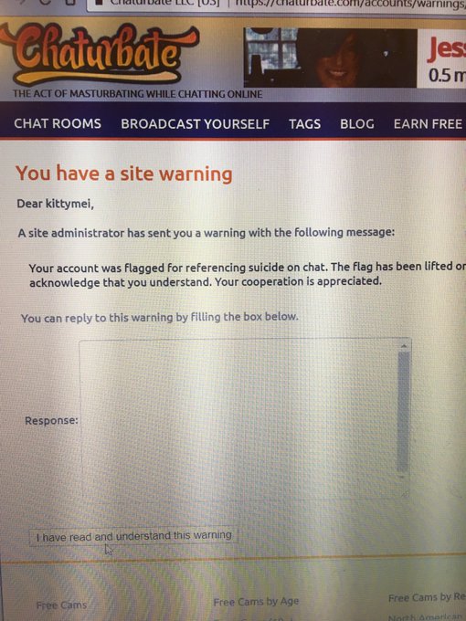 This is definitely a warning I would get. https://t.co/bvOkUNFZwg