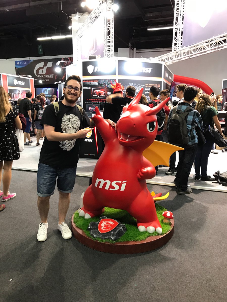 IsmaDenAdel's tweet photo. @MSI_IBERIA #QUIEROMIMSILUCKY https://t.co/fzZEvdqTQu