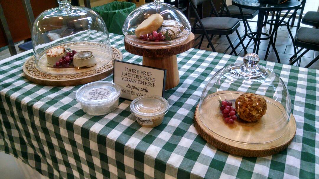 Look who is sampling and selling their products today at our downtown store.

'For the Love of Cheese'

#vegan #veganCheeseb @vvoaclub