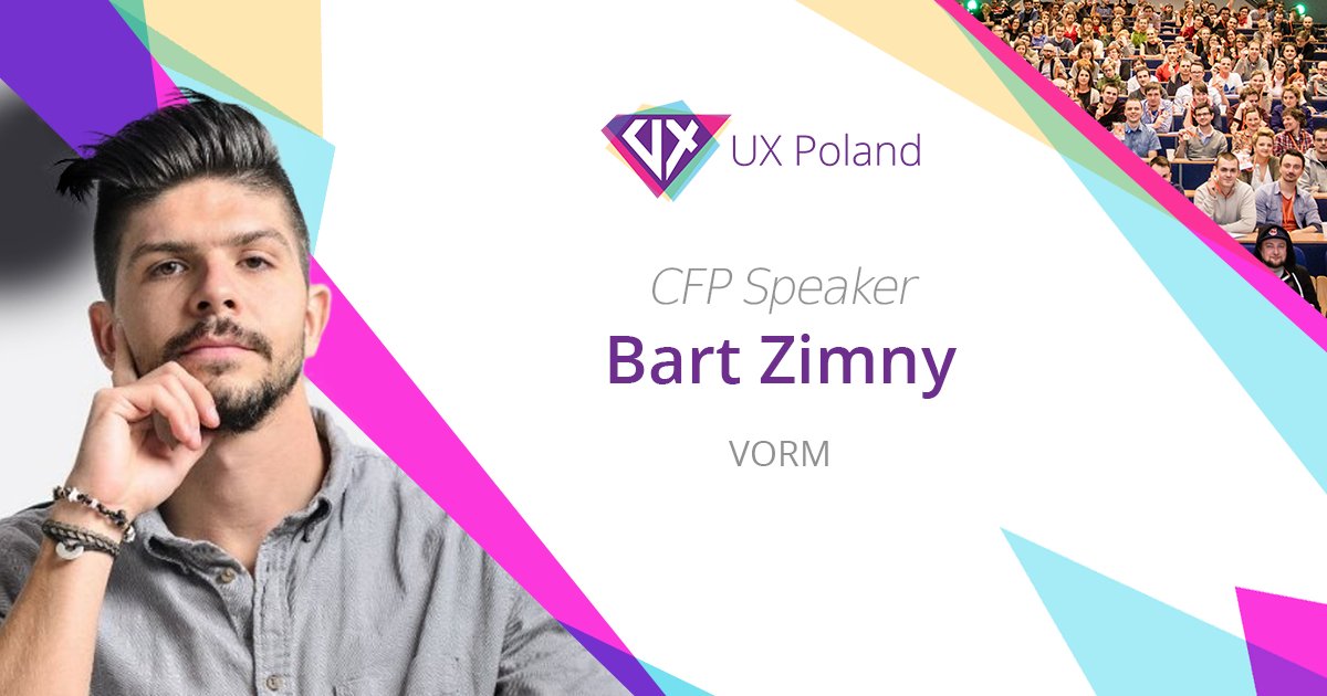 VORM_lab's tweet photo. Only few #days left! @UXPoland 🔥 https://t.co/2gFTRk82g9