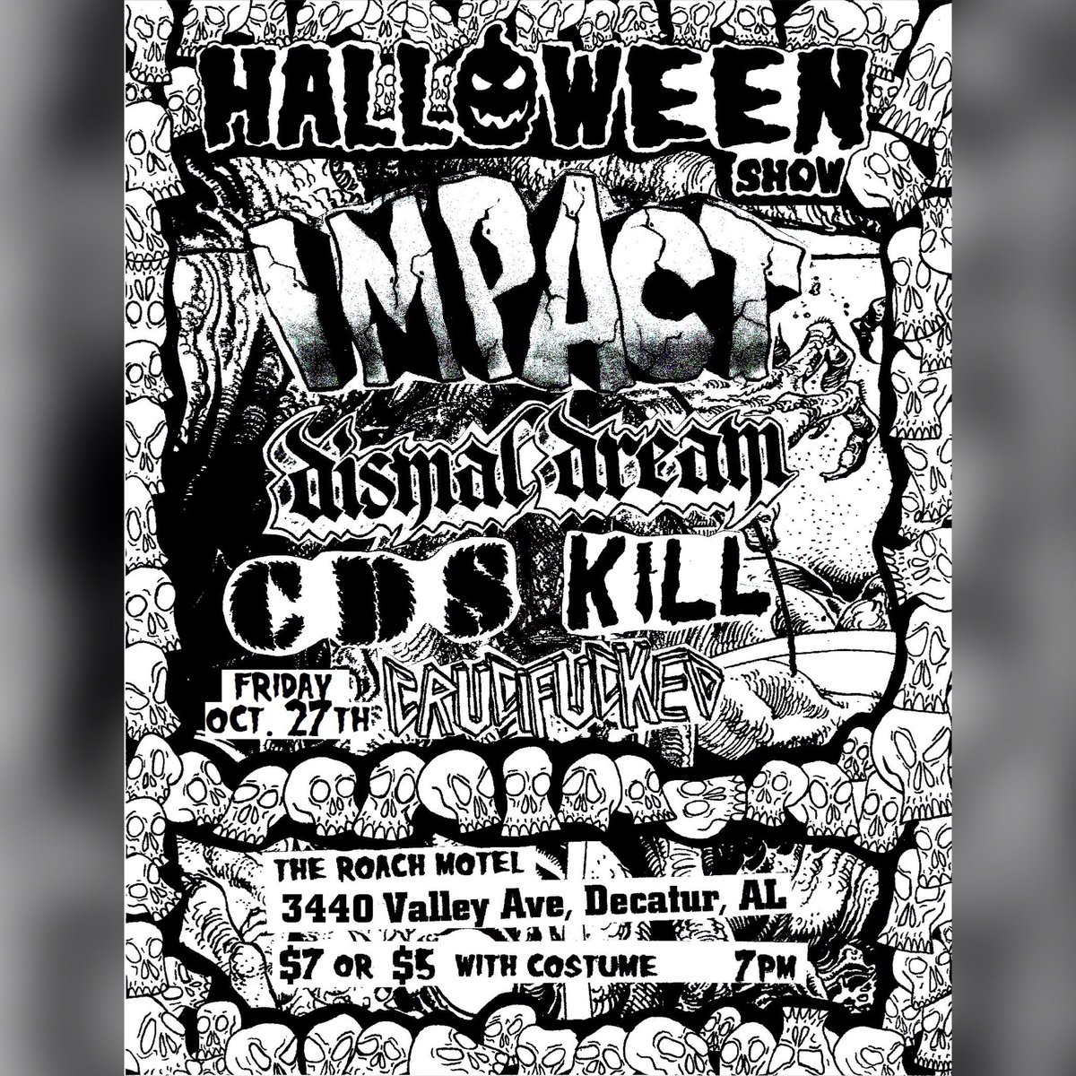 CDS666BHAM's tweet photo. Get spooky this Halloween
Maybe we can release our fucking ep before this. https://t.co/Pdt4u5Jsgk