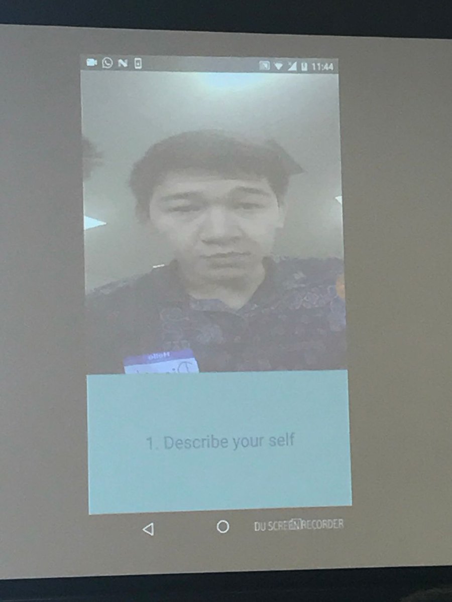 MLHacks's tweet photo. Team .InterviewME helps streamline the interview application process by using video recordings and realtime question prompts! #HackNAU https://t.co/vPwdJNwcwn