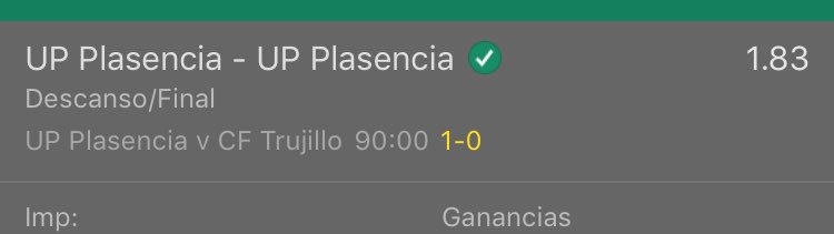 MasterFunbet's tweet photo. Pick de hoy 3 division ✅✅✅✅💶💶💶💶 https://t.co/GizVo2BU4b