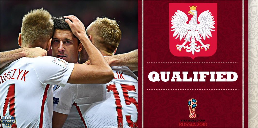 ActuFoot_'s tweet photo. 🔴 OFFICIEL ! La Pologne disputera la Coupe du Monde 2018 ! https://t.co/CmuW2blzuR