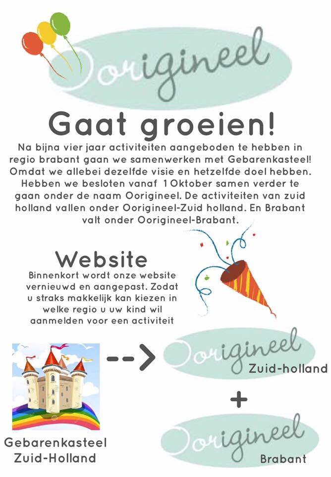 Per 1 oktober zijn we uitgebreidt naar Zuid-Holland!