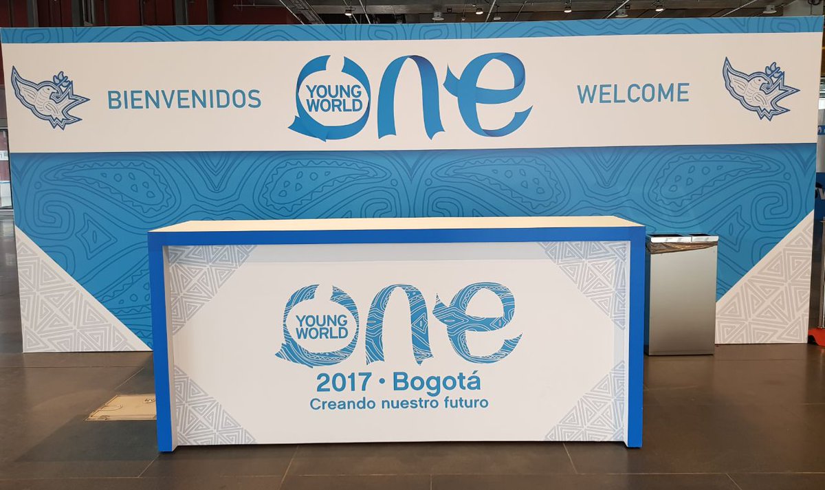 HalalCol's tweet image. @HalalCol  certificando y participando en el evento One Young World, con nuestro variado y exquisito menú 100% Halal