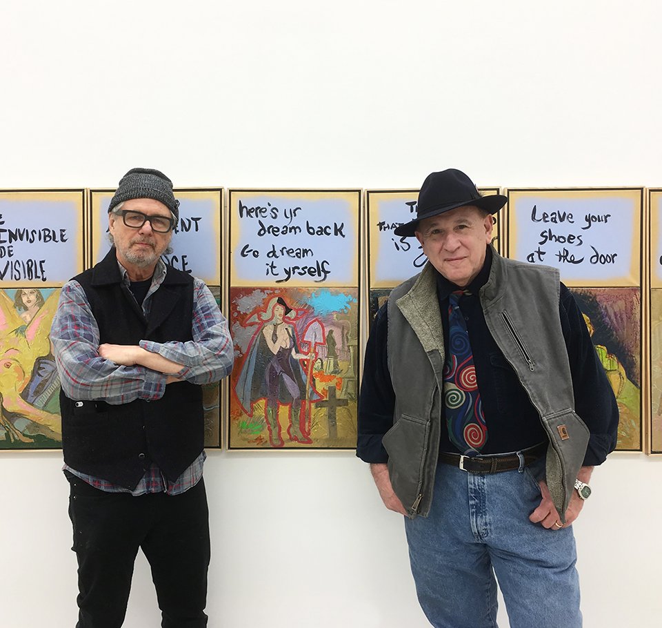 EMurrayArt's tweet photo. #FinalDay #LastChance to catch #InvisibleCity the poet/painter collaboration of @BobHolmanPoet and #ArchieRand no view at @freightvolume https://t.co/Bpg14QKdES