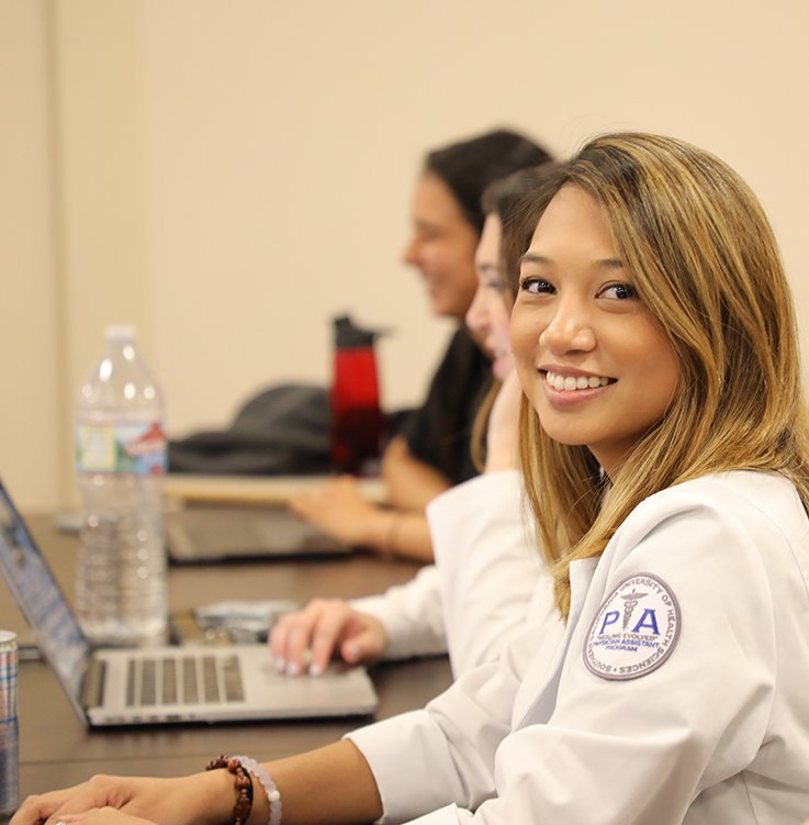 SCUHS's tweet photo. SCU is the first university to offer a physician assistant program that fully immerses students in a multidisciplinary setting. #PAWeek2017 https://t.co/jIF9ZaAL1K