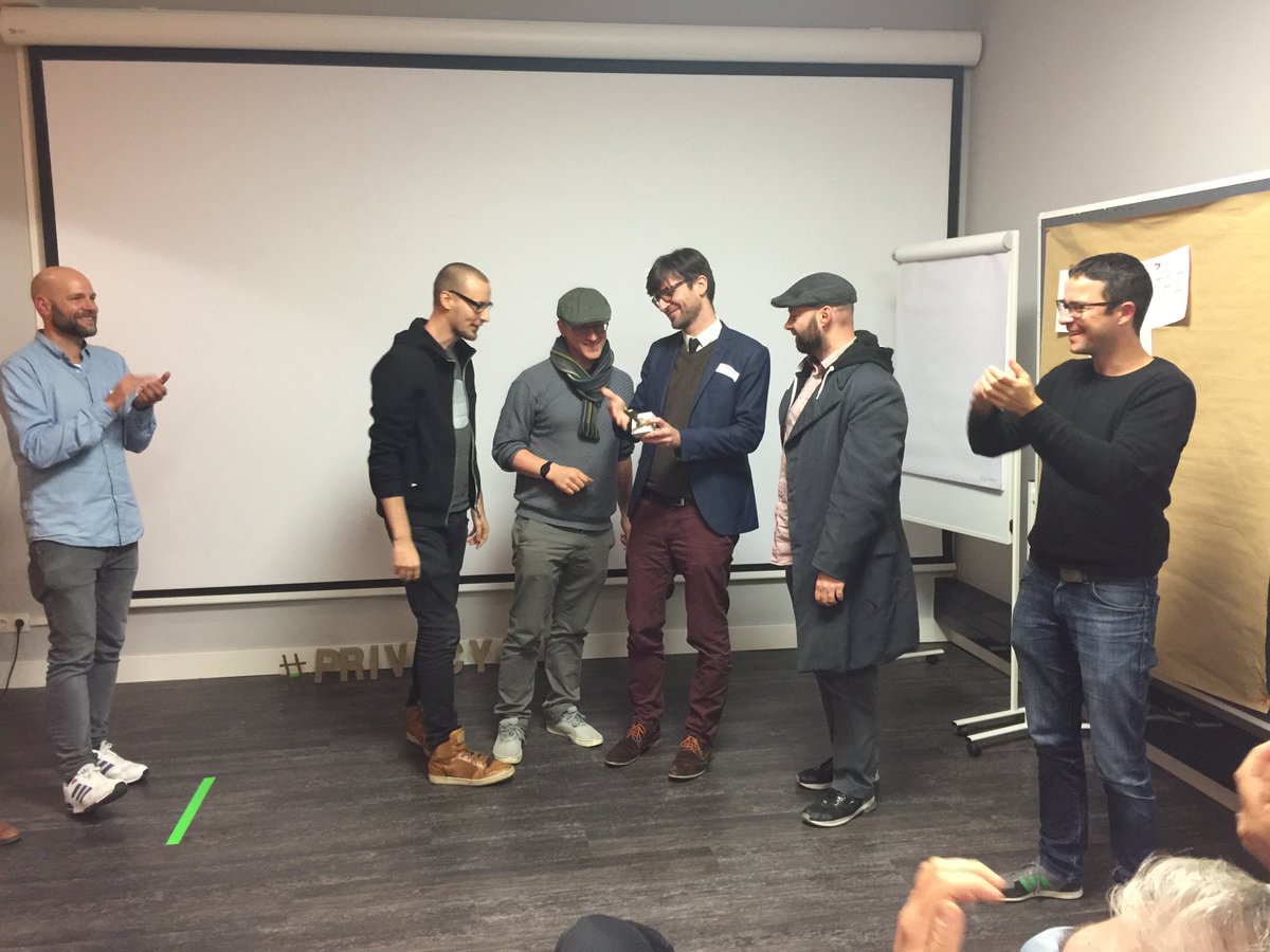 The winners are … ‘the activists’ @hiig_berlin @Cisco_Germany #privacyjam