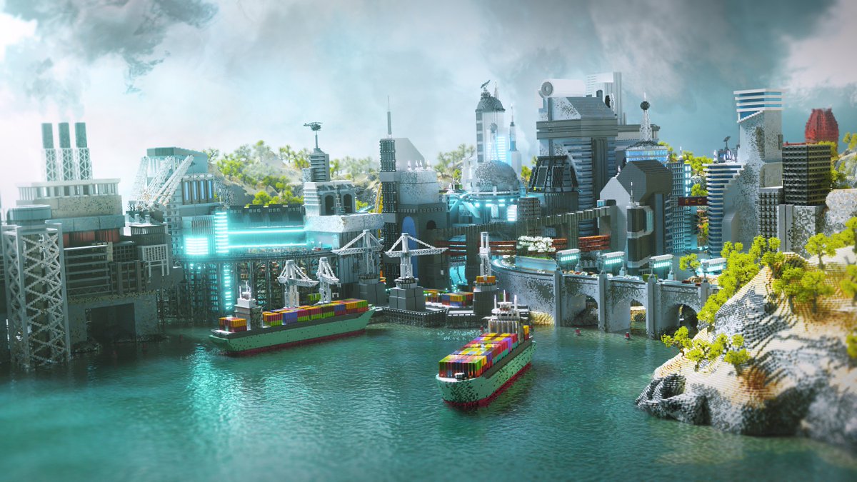 New project! "Architecture Contrast"
PMC: planetminecraft.com/project/archit…