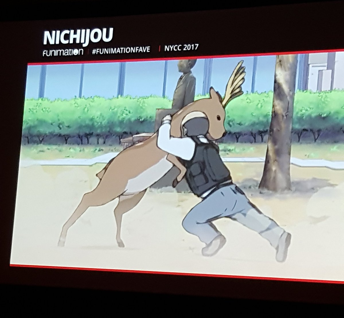 yopixelpete's tweet photo. Added a few new animes to the list to watch. Nichijou. C Control. Thanks! #FunimationFave #NYCC https://t.co/WABK0GUmwY