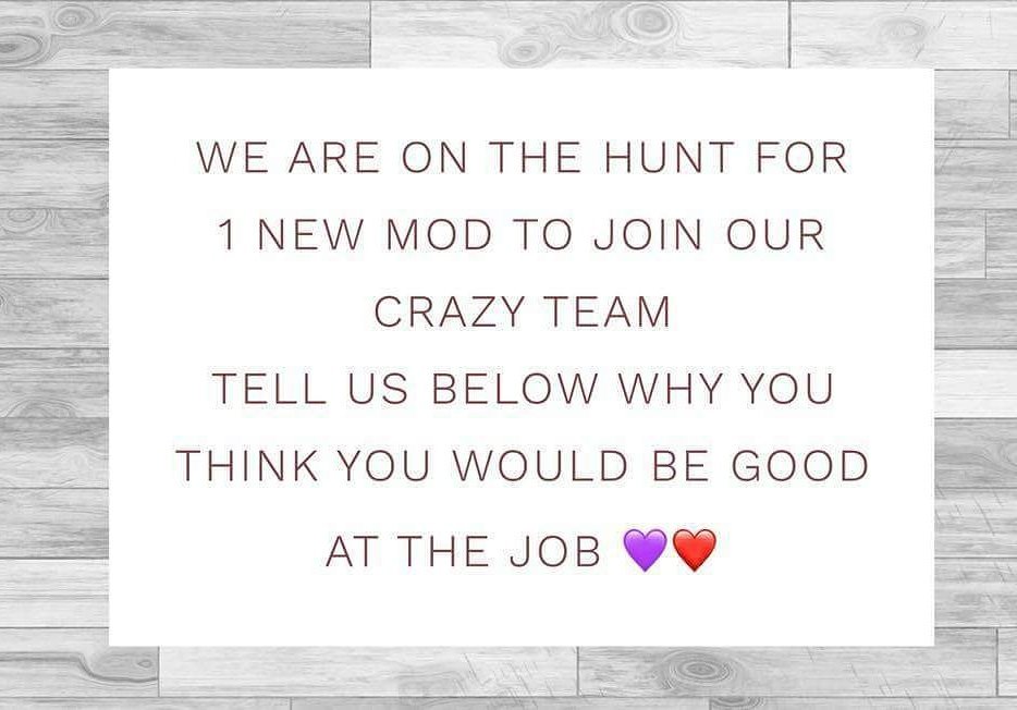 PCOSlovesupport's tweet photo. If you'd like to join our admin support team then pop us a message (follow the link on our profile) 😘  #modsneeded #pcossupportgroup https://t.co/0k351OeYq2