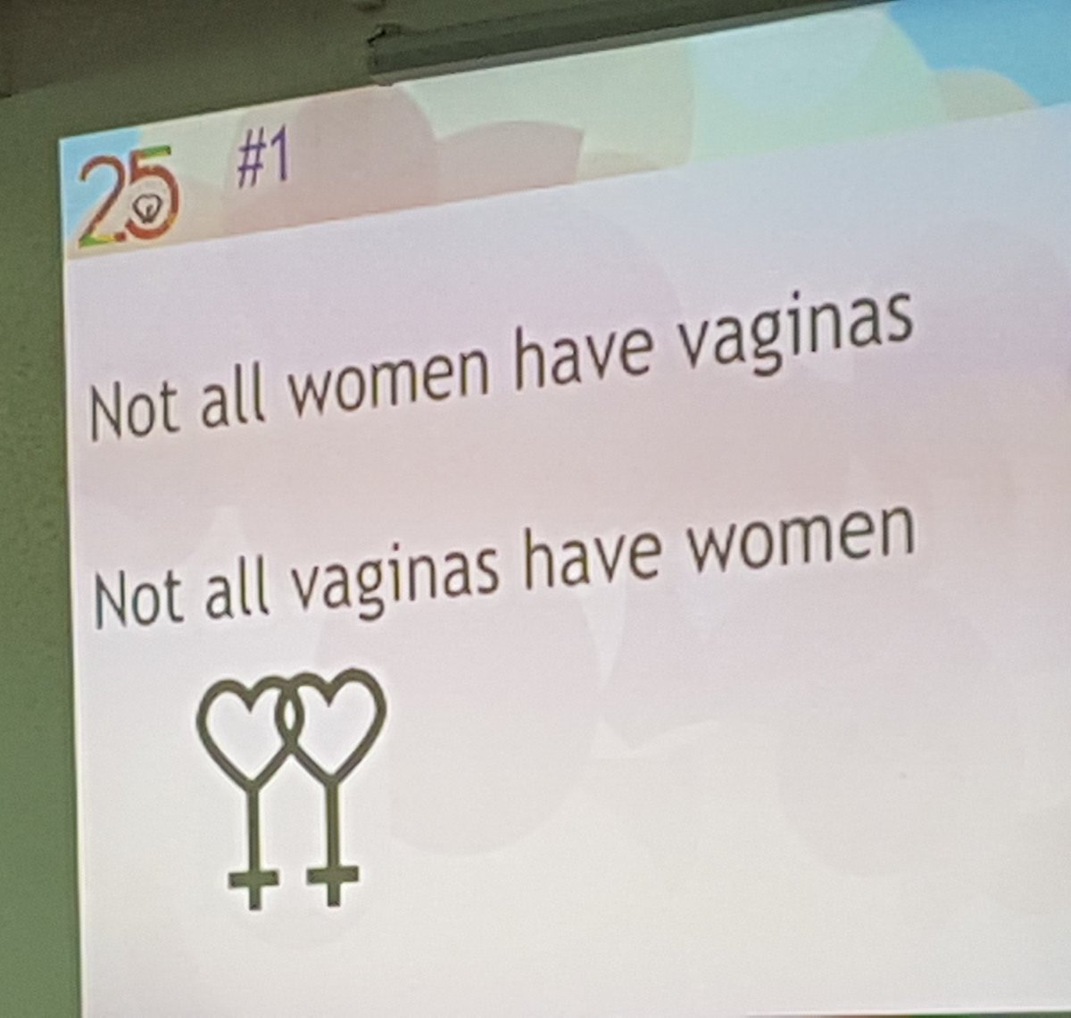 EC_Equality's tweet photo. Not all vaginas have women.
Sexual health and inclusivity.
#CWSDC
#CWSDC2017
#CWSDCSLu https://t.co/nrFMstGVXp