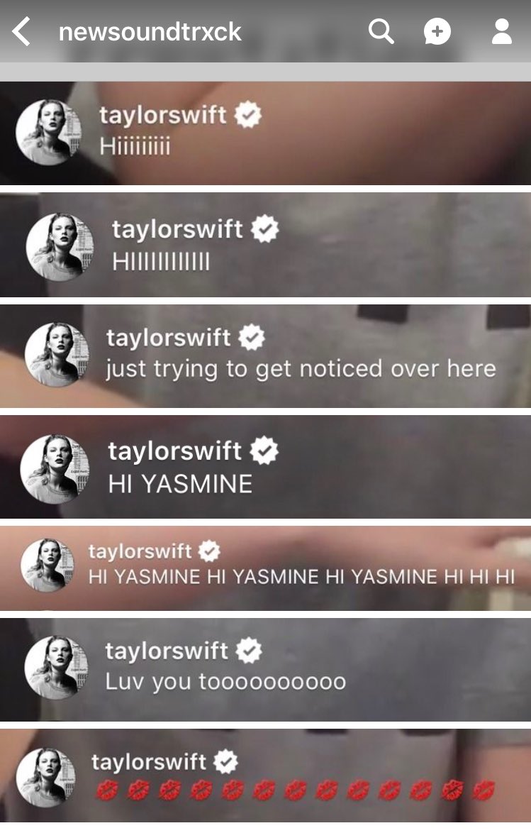 Taylor Swift kepoin akun instagram penggemarnya