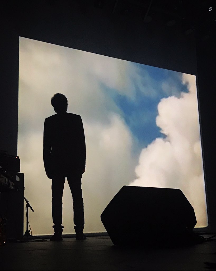 Ben Shemie's Ciné Concert of Ten Skies at the <a href="/nouveaucinema/">Festival du nouveau cinéma de Montréal (FNC)</a> last night #Montreal #art #film #music