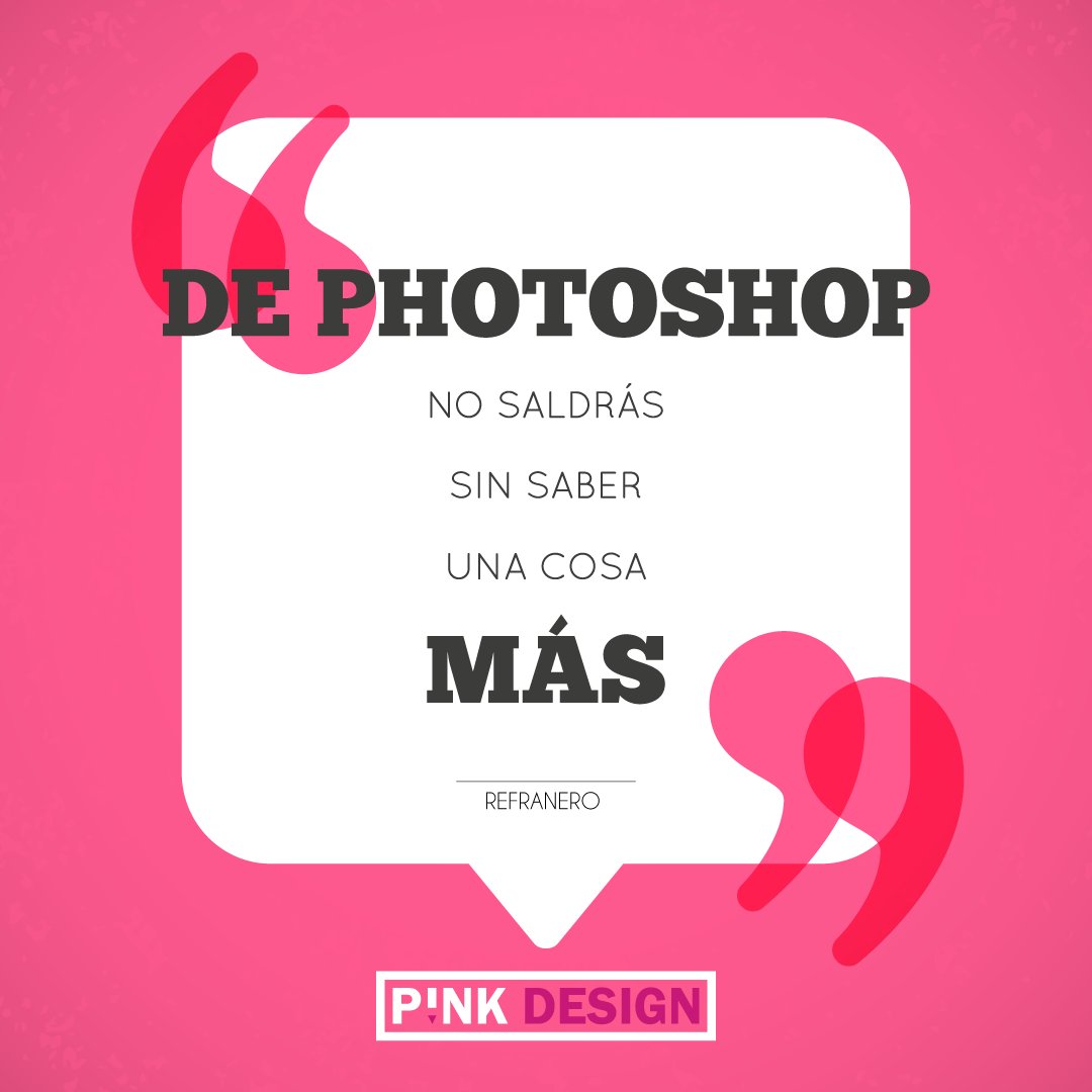P_InkDesign's tweet photo. Nuestro refranero de diseñador nunca tiene fin.
#Cita #PinkingDifferent #DiseñoGráfico #GraphicDesigner https://t.co/fRsVm62R5i