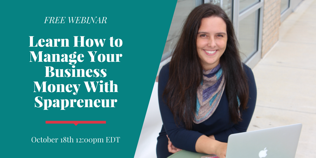 spapreneur's tweet photo. #October's #freewebinar is coming! @profitwithamber shares how to run a #debtfree #smallbusiness! Register today: https://t.co/w8Mmg1si99 https://t.co/Wq5YGq7K1i