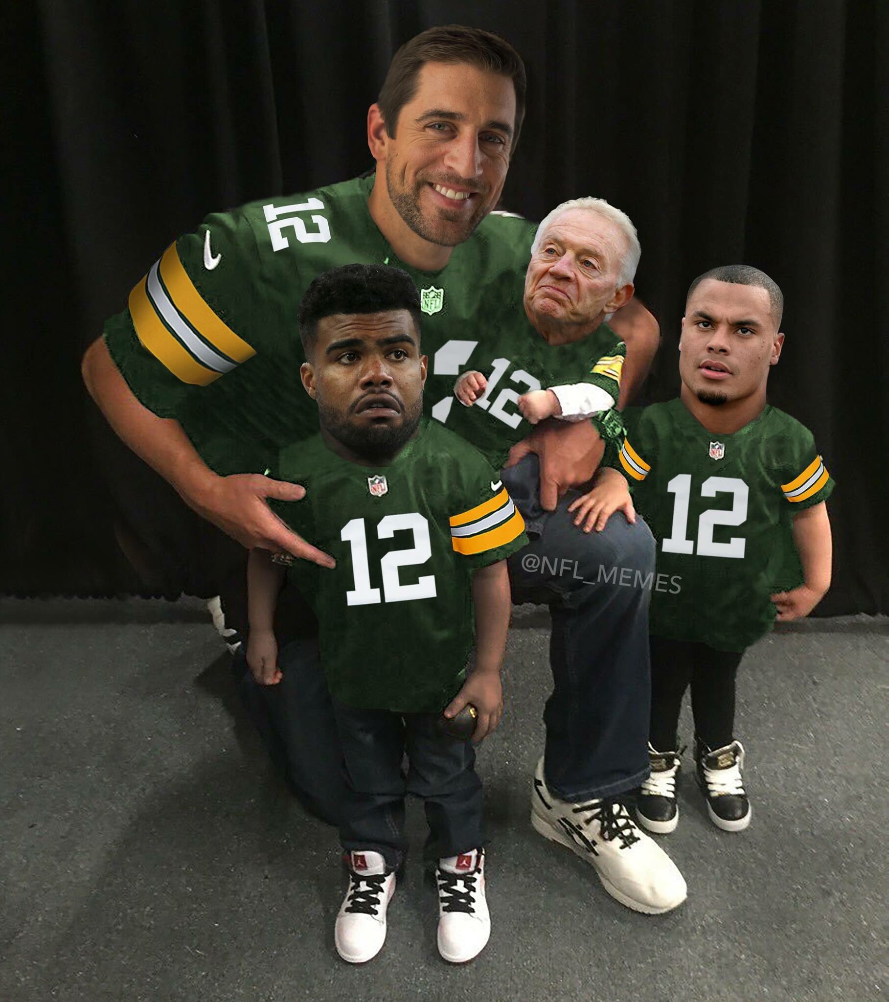 aaron rodgers child jersey