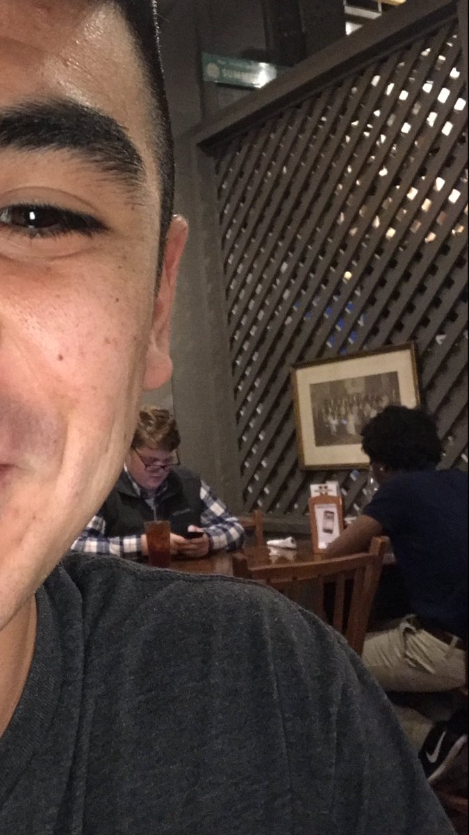 WsalguoD's tweet photo. SPOTTED: boy and girl sitting caddy corner from each other at Cracker Barrel... https://t.co/aiyS9uVGRP