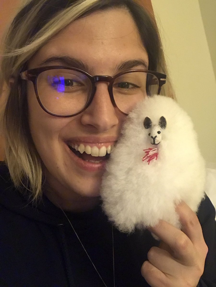 whodsuw's tweet photo. he hecho la mejor compra ever se llama Palomita la llama porque parece que haya explotado como una palomita https://t.co/HWrBIvOlxW