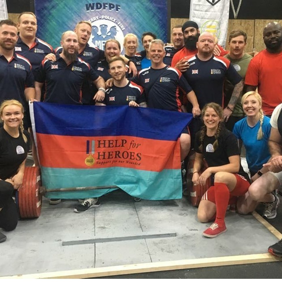 ArmySportsLTRY's tweet photo. Fantastic day for Indy Singh at World MPF Champs-Big Weights lifted and lots of PBs 99.5kgs he got 715kg total #Powerlifting #squat @bdfpa 💪 https://t.co/K9sw5yxGxD
