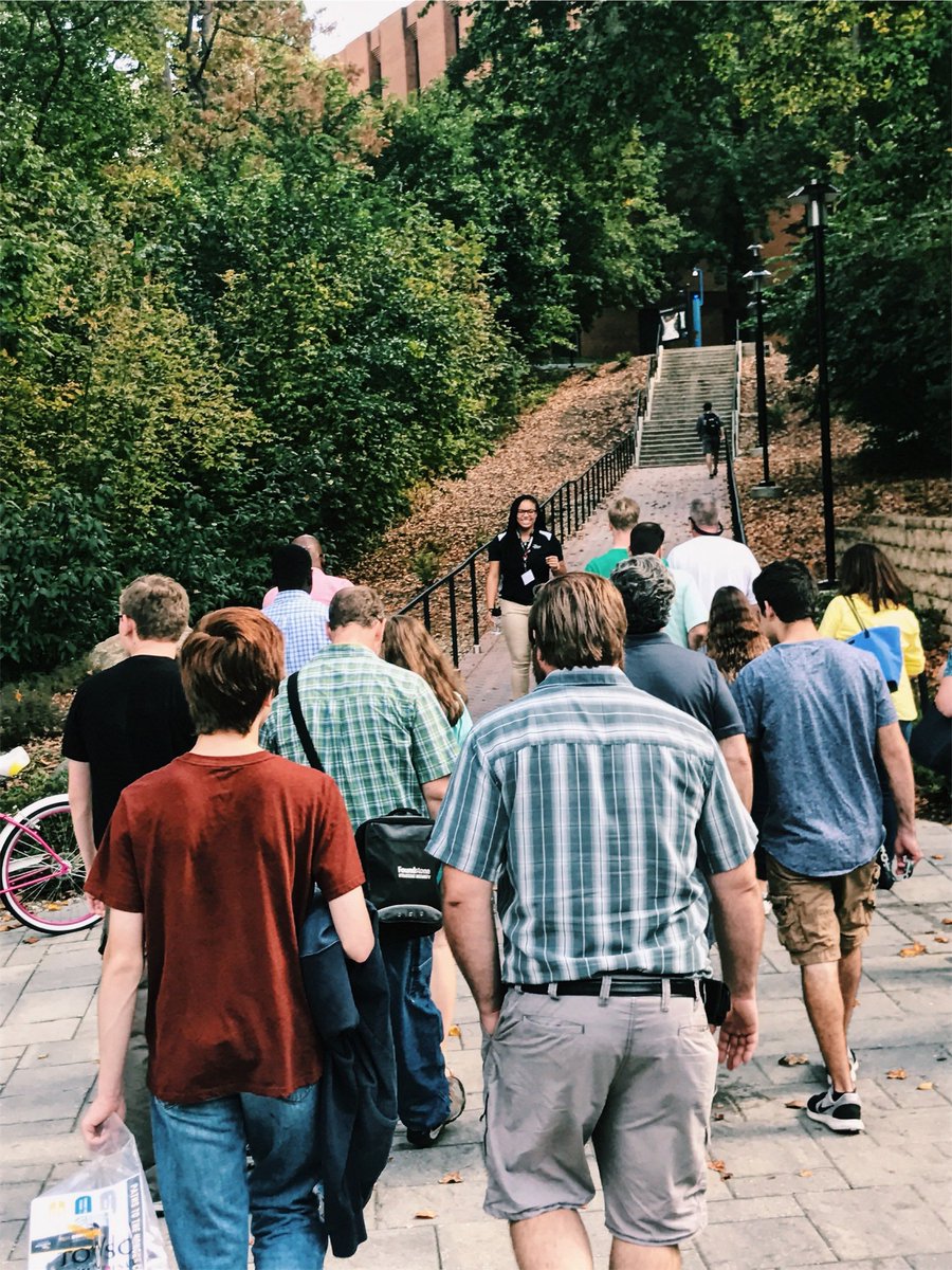 AdmissionsatTU's tweet photo. Prospective students and family members learning about all that TU has to offer during the undergraduate Open House. #TUPicOfTheWeek https://t.co/5AGuL4QKmc