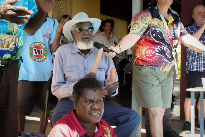 FNTelegraph's tweet photo. Kowanyama song man to keep language alive [Emilia Terzon, ABC]
Full story: https://t.co/QUjaGq4NBJ https://t.co/PtlIh1LTOs