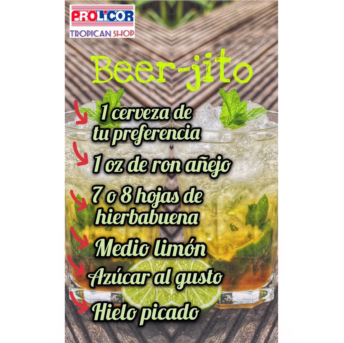 TropicanShop's tweet photo. Disfruta tu domingo con esta rica y sencilla receta ⛱ #Prolicor #TropicanShop https://t.co/zHjwviTPYW