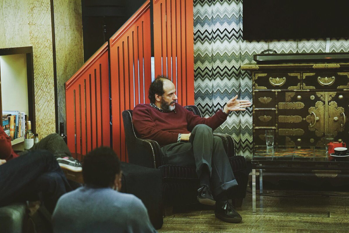bfinetwork's tweet photo. Film to feed your soul: Luca Guadagnino came to #NETWORKLFF to discuss @CMBYNFilm, and share his abundant wisdom! 🍑 https://t.co/qdNW0RUJF4