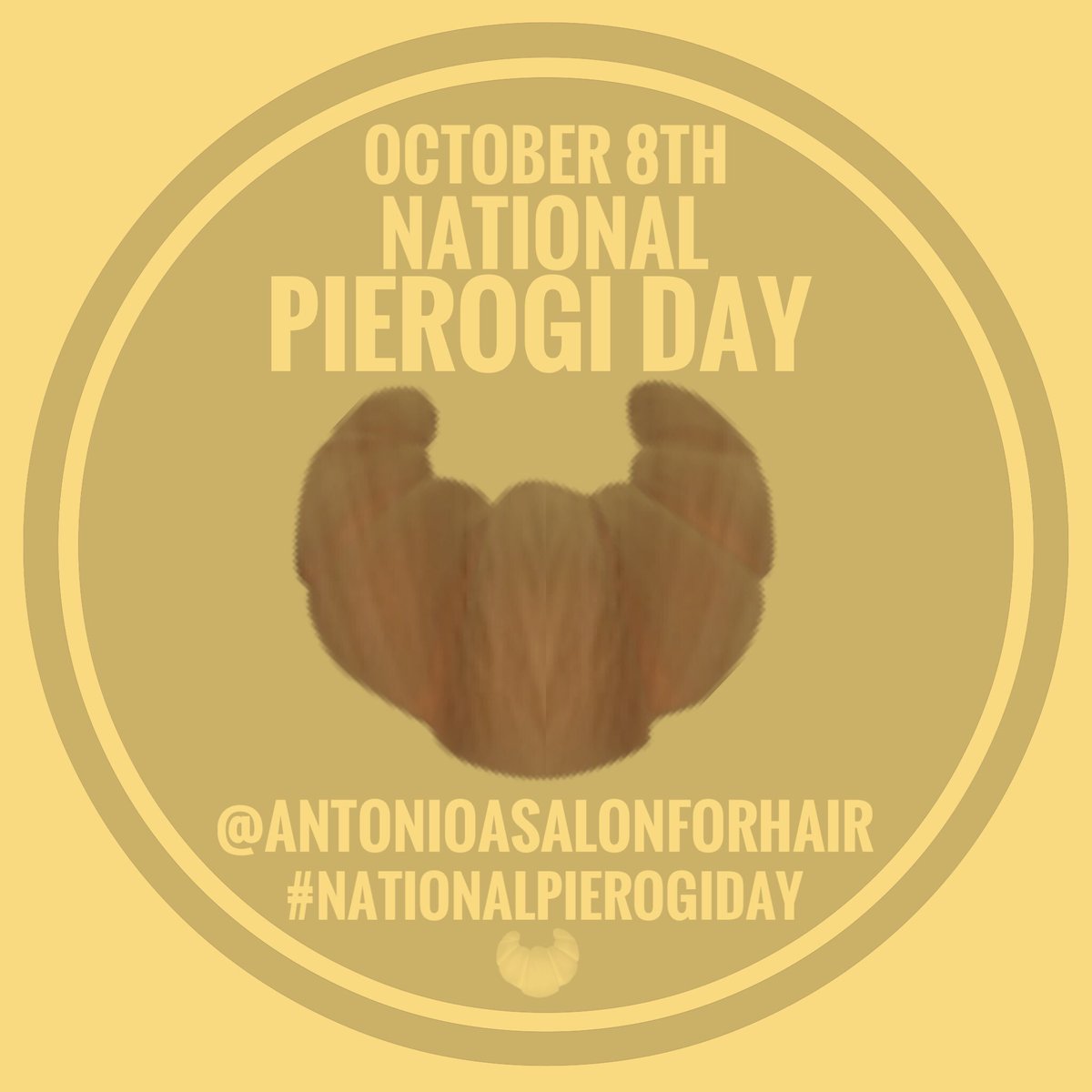 ASalonForHair's tweet photo. On #Oct8th #PierogiLovers celebrate 🌈 #NationalPierogiDay Get a #GiftCard 💳or #GiftCertificate 🎫 for a 🍁 #FallMakeOver at @ASalonForHair https://t.co/lMNEZ2Zknj