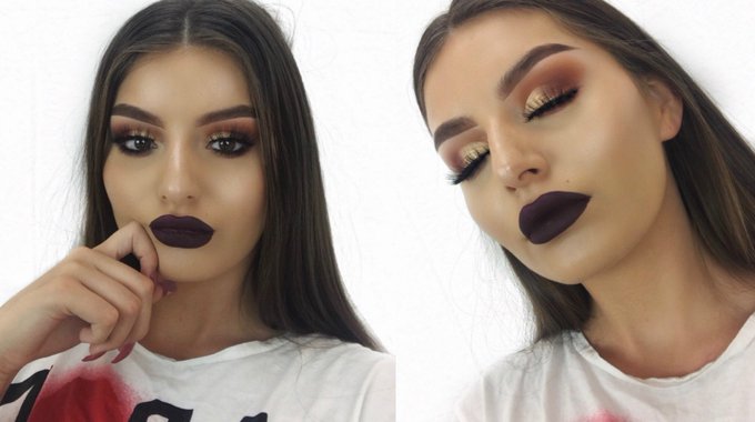 Fall makeup tutorial is now live! https://t.co/NQ1zdx81jj https://t.co/K9onhug5UC