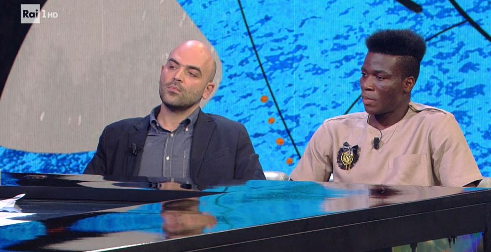 Qualsiasi sia il vostro credo politico non fatevi governare mai dalla paura <a href="/robertosaviano/">Roberto Saviano</a> #BacioFeroce <a href="/GodfredDonsah/">Godfred Donsah</a>