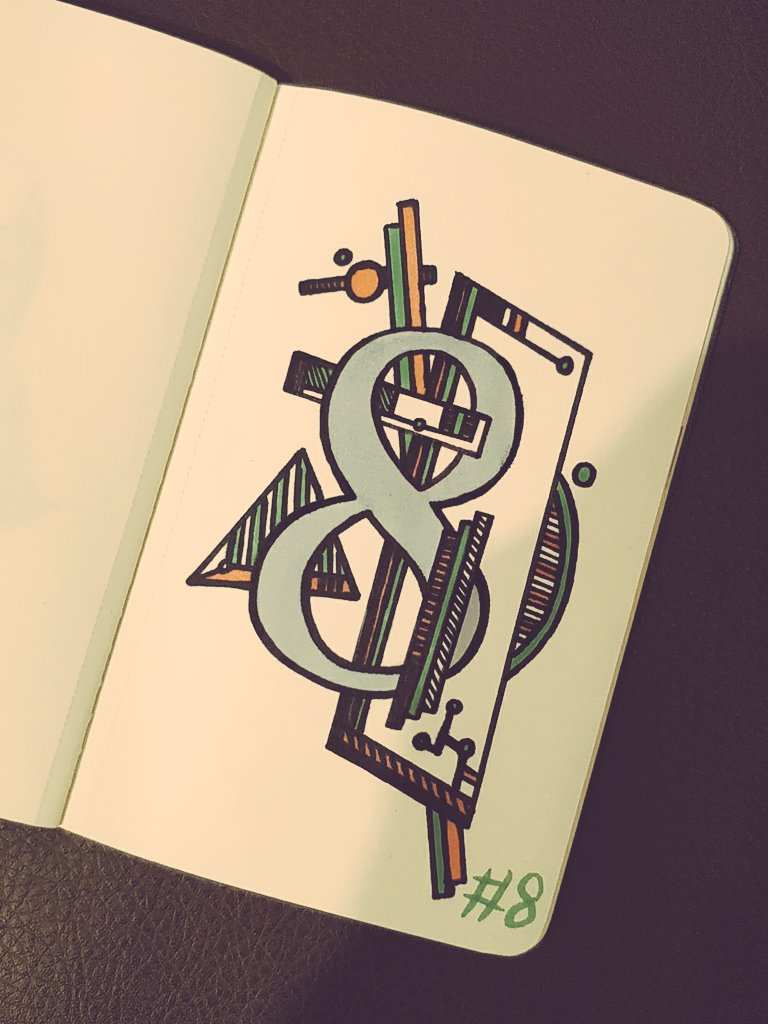 DavidAltreiter's tweet photo. #Inktober Day 8 
#inktober2017 #random https://t.co/a8ilst64Dk