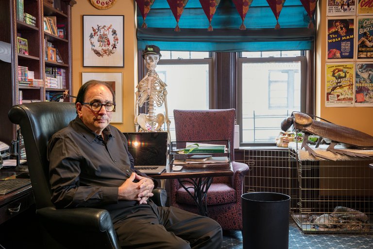 Happy birthday, R.L. Stine! Let\s take a look at the skeletons in his closet:  