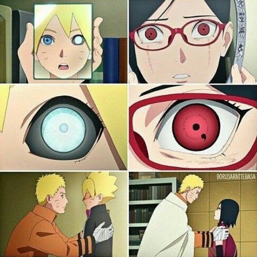 NARUTO, Poderes Oculares