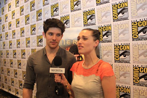 DailySupercorp's tweet photo. My two Irish babies โฅ#IMissMerlin https://t.co/kDhmgLiQ29
