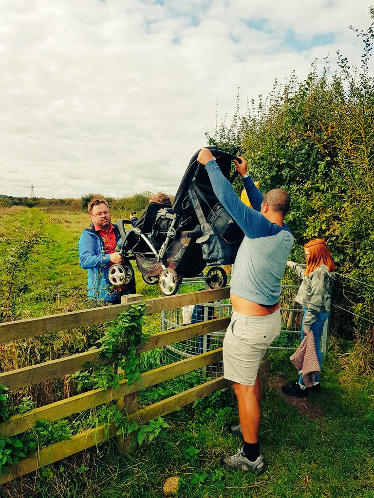 LisaMLeanders's tweet photo. Going on a long walk across the countryside with a double buggy.... challenging to say the least! #thejoysofchildren https://t.co/AwXRdLYVxo