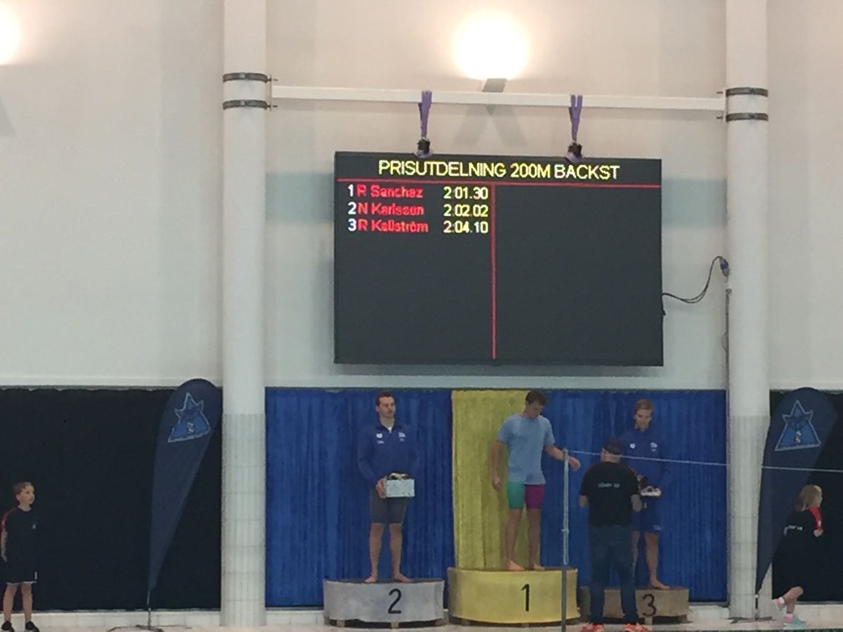 Asistrainer's tweet photo. Raúl Sánchez 3 oros 1 plata y Sergio Ortega un 4 puesto en los swedish swim games. Estocolmo. Buen trabajo!! https://t.co/MZHyRuVJDf