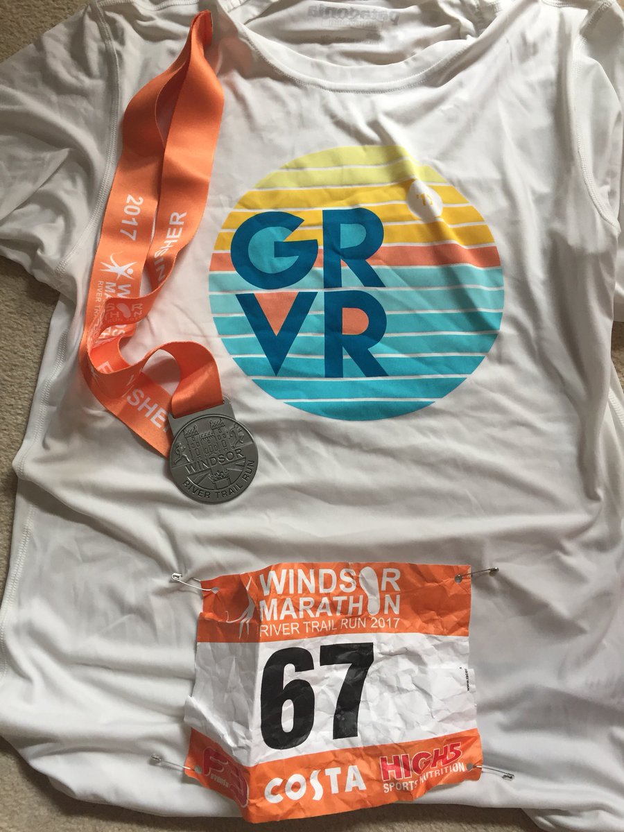 georgehardwick's tweet photo. Marathon PB today #GRVR17 https://t.co/ljDL3bJ8fF