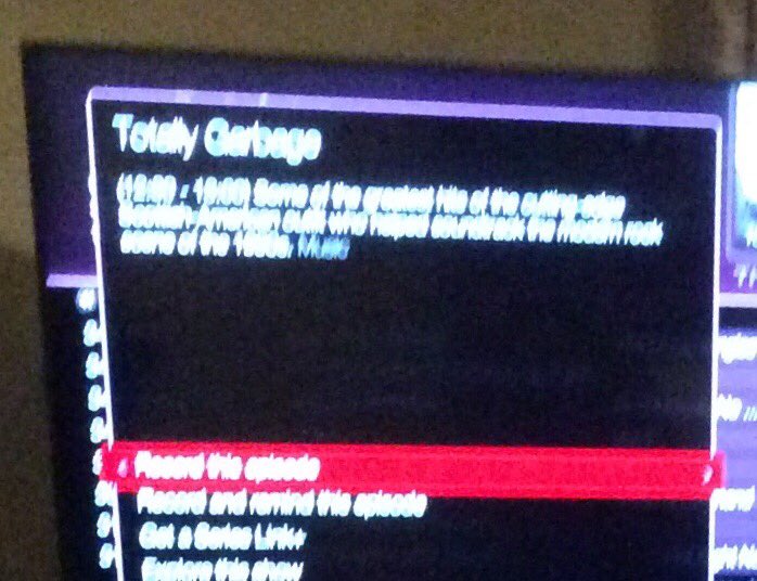 Chuckyobsession's tweet photo. @garbage @ABSOLUTgarbage @GarbageAddict #garbagefans our favourite music band have a show deadicate to on @VintageTV tomorrow please sharex https://t.co/vIwRwUW3cn