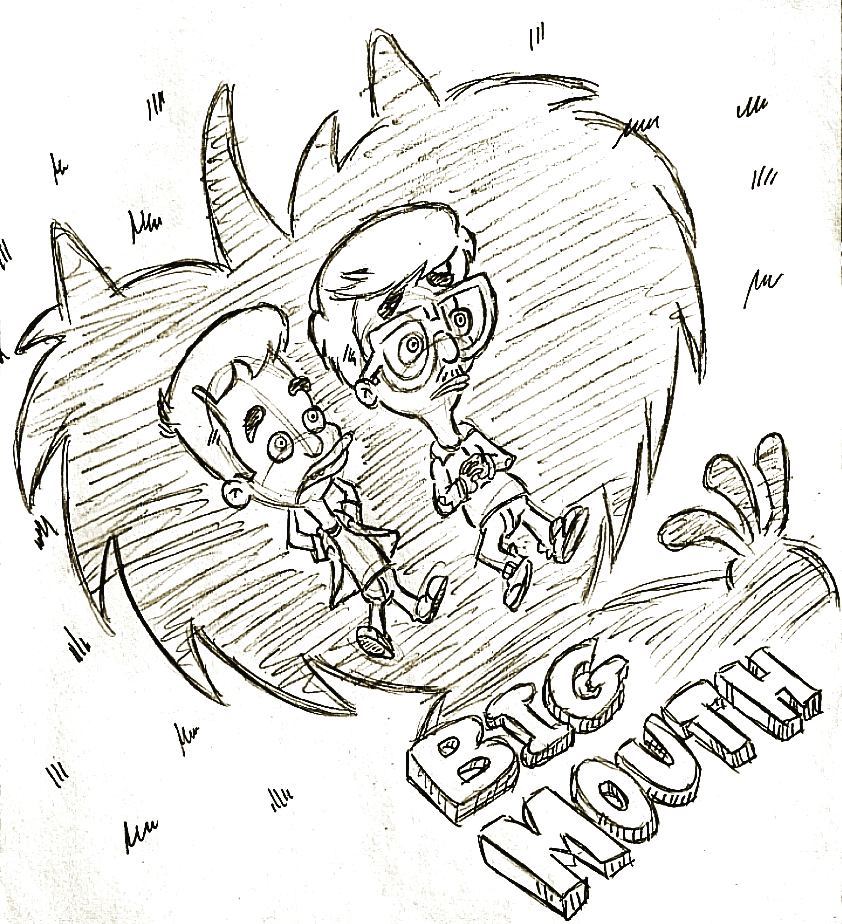 Big Mouth on Twitter: "Ok so your #BigMouth fan art is on POINT 👌 Keep