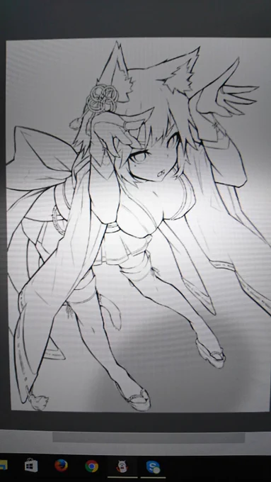 オリキャラ線画～ 