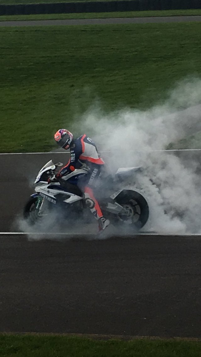 Adamjenko11's tweet photo. Great weekend at the @Wirral100MC @angleseycircuit  grand , tricky conditions but happy to win my 4th grand meeting in a row. https://t.co/HHbx8qPQJ5
