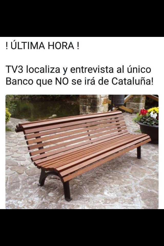 GomezGomez56's tweet photo. @tv3cat Los clientes no se Irán de este banco https://t.co/EfW5HRDxgB